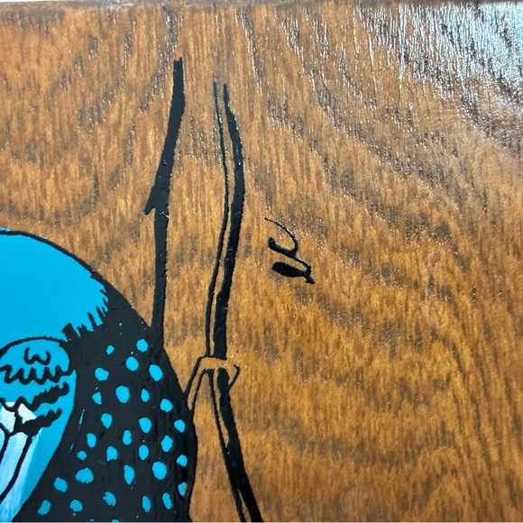 Vintage Enid Collins of Texas "For the Birds" Signed Wooden Box Bag Purse 60s - Picture 12 of 12